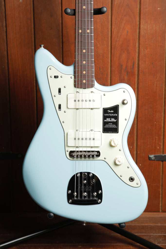 Fender Vintera III Mid '60s Jazzmaster Sonic Blue Electric Guitar