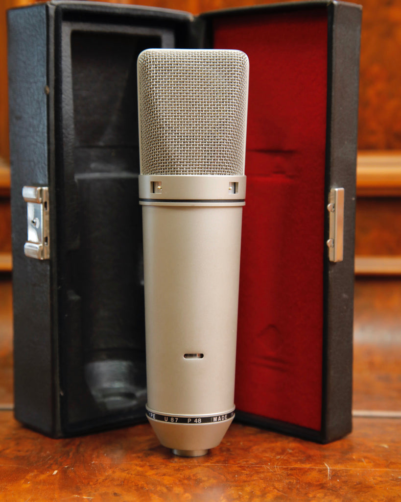 Neumann U 87 Large Diaphragm Condenser Microphone 1979 Pre-Owned
