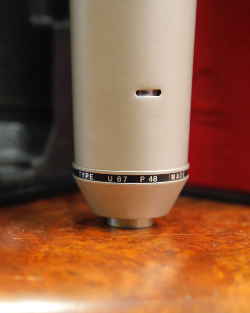 Neumann U 87 Large Diaphragm Condenser Microphone 1979 Pre-Owned