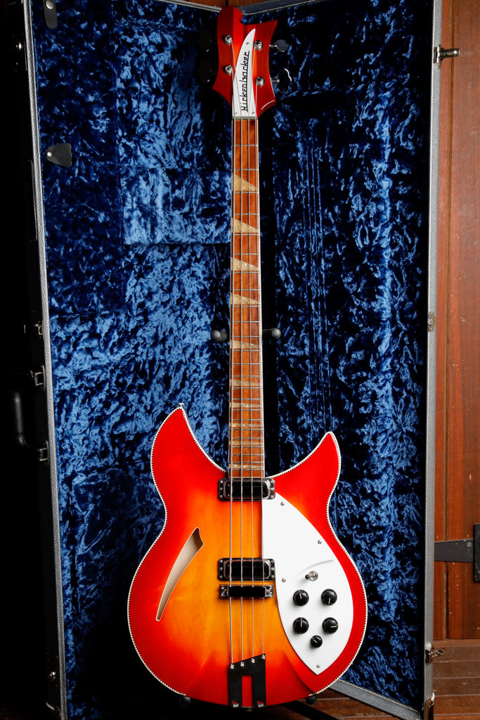 Rickenbacker 4005XC Fireglo Semi-Hollow Electric Bass Guitar Pre-Owned