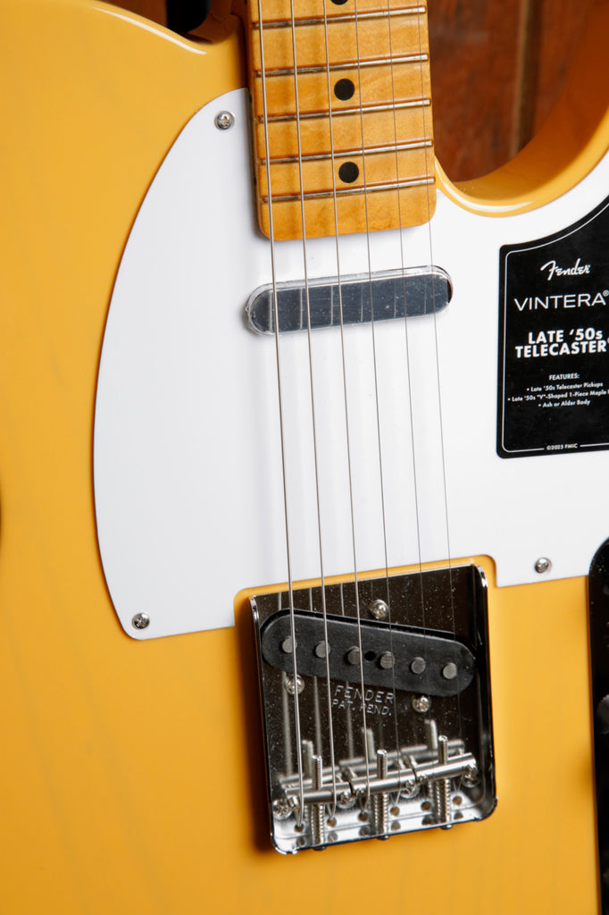 Fender Vintera III Late '50s Telecaster Butterscotch Blonde Electric Guitar