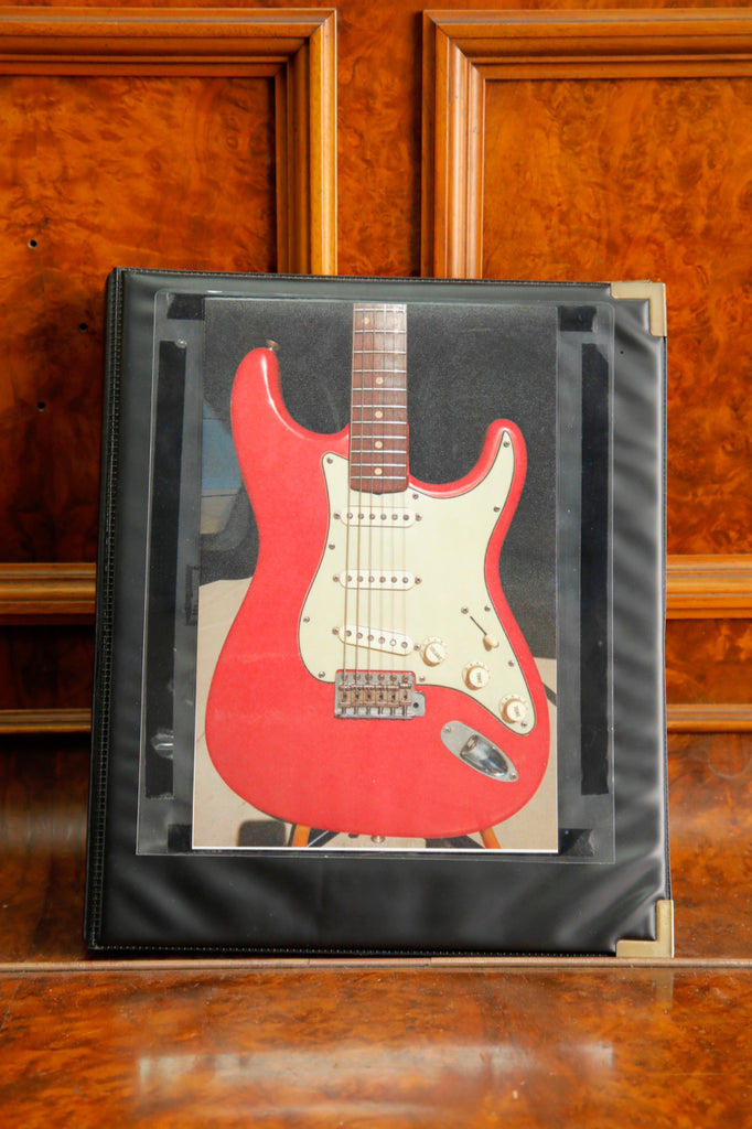 Fender 1962 Stratocaster Fiesta Red Vintage Electric Guitar Pre-Owned