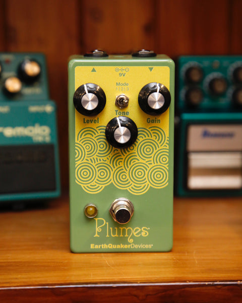 EarthQuaker Devices Plumes Overdrive Pedal Pre-Owned