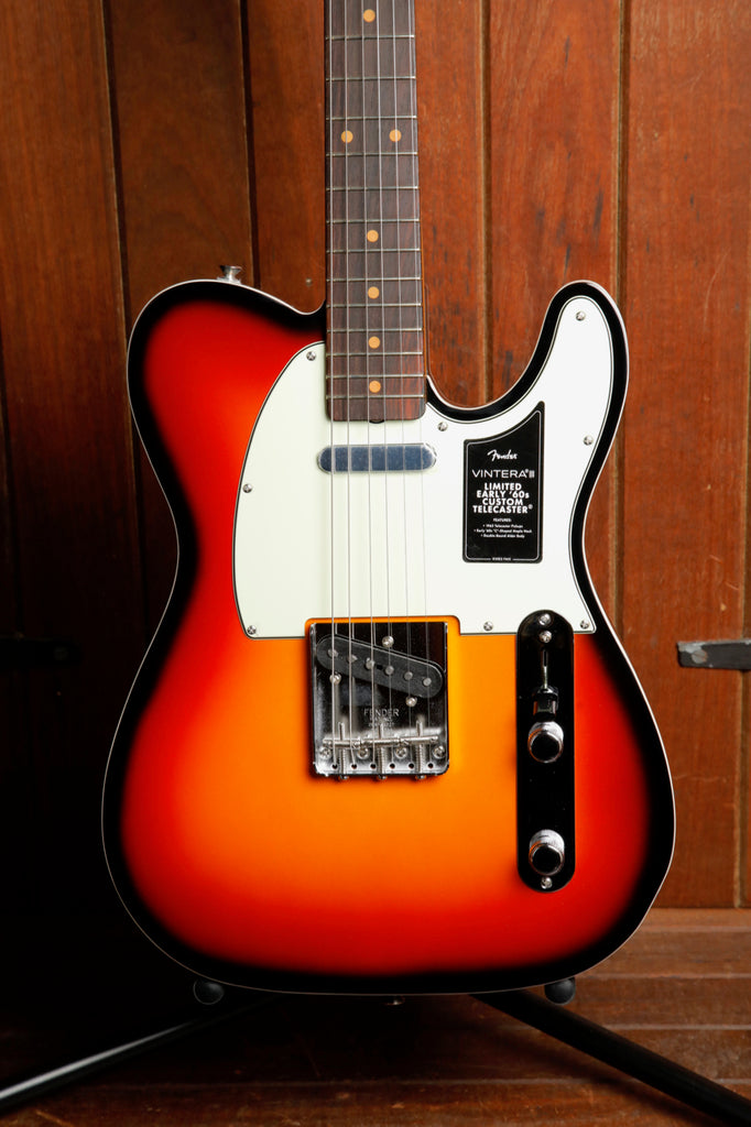 Fender Limited Edition Vintera III Early '60s Custom Telecaster 3-Colour Sunburst