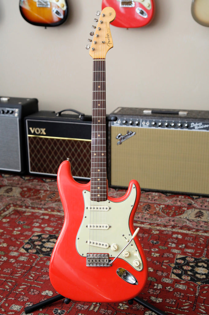 Fender 1962 Stratocaster Fiesta Red Vintage Electric Guitar Pre-Owned