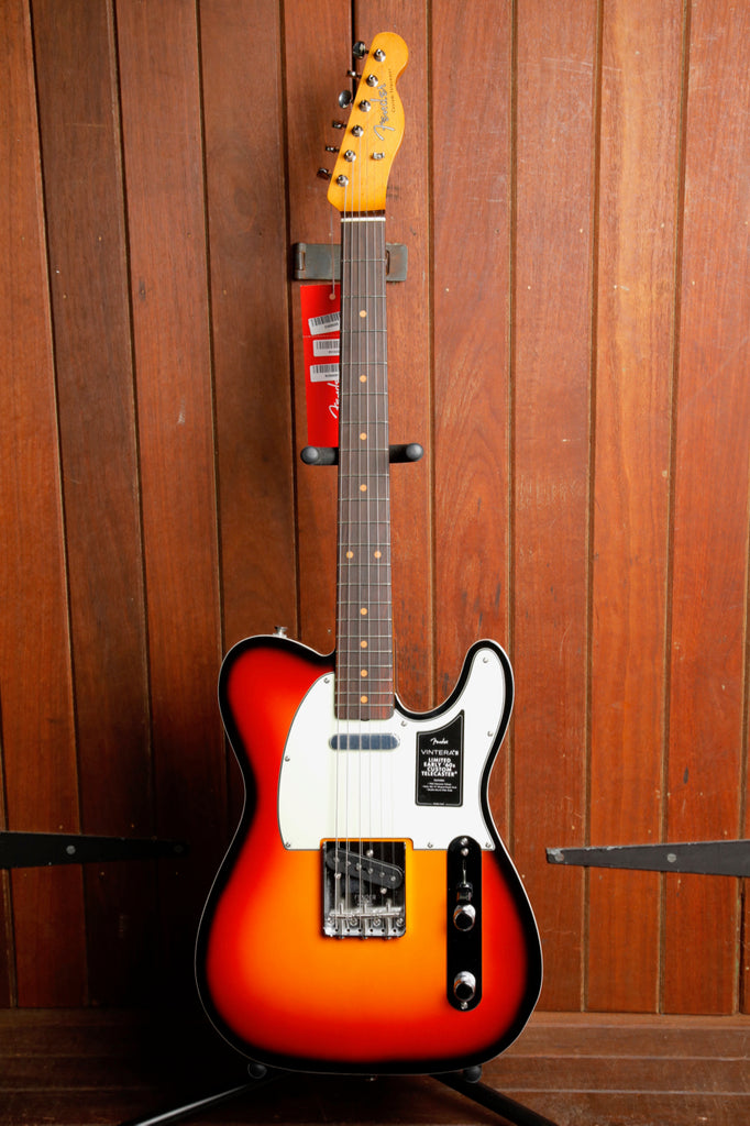 Fender Limited Edition Vintera III Early '60s Custom Telecaster 3-Colour Sunburst