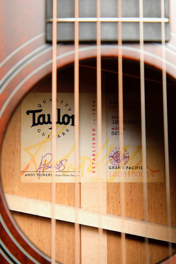 Taylor 327e Mahogany & Blackwood Grand Pacific Acoustic-Electric Guitar Pre-Owned