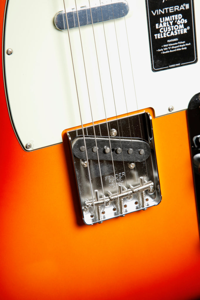 Fender Limited Edition Vintera III Early '60s Custom Telecaster 3-Colour Sunburst