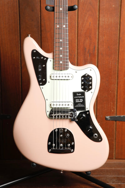 Fender Vintera III Mid '60s Jaguar Shell Pink Electric Guitar