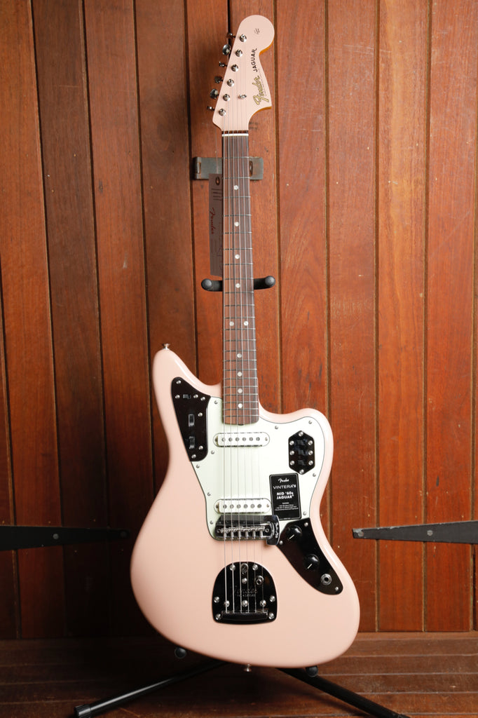 Fender Vintera III Mid '60s Jaguar Shell Pink Electric Guitar