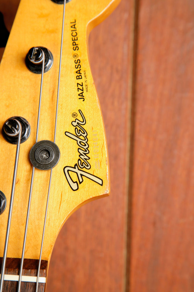 Fender Jazz Bass Special Black Bass Guitar 1989 Pre-Owned