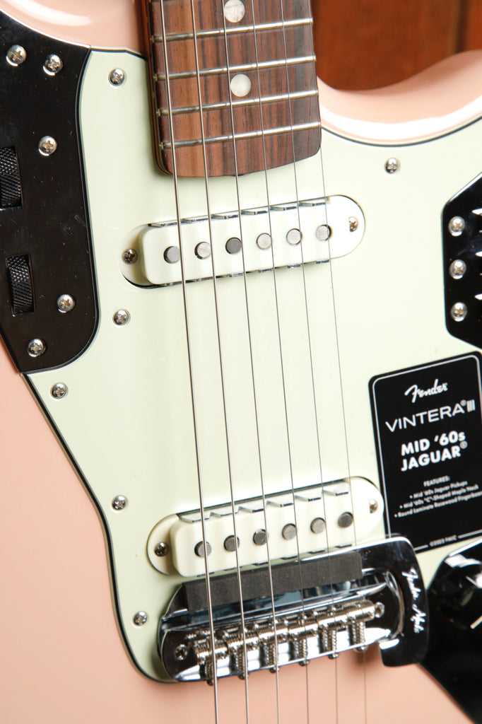 Fender Vintera III Mid '60s Jaguar Shell Pink Electric Guitar