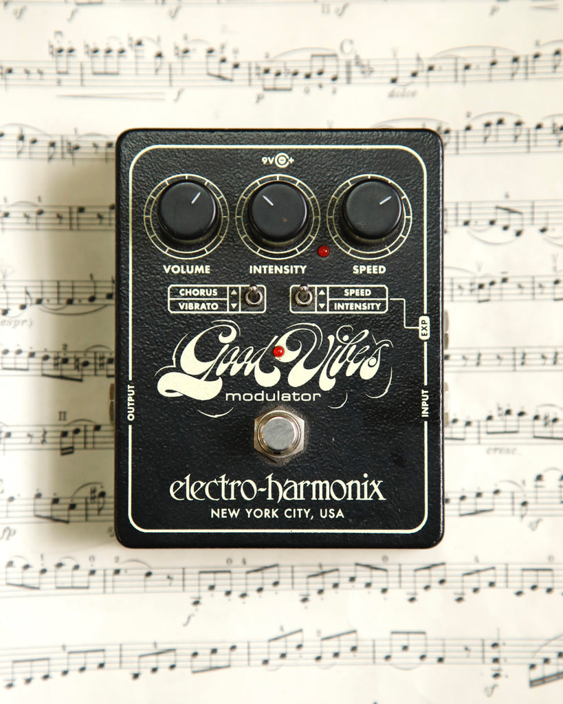 Electro-Harmonix Good Vibes Analog Modulator Pedal Pre-Owned