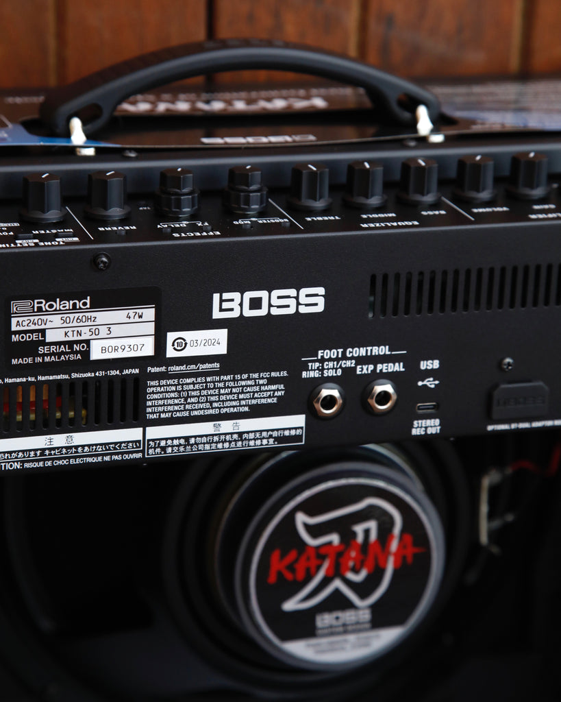 Boss Katana-50 Gen 3 50-Watt Guitar Combo Amplifier