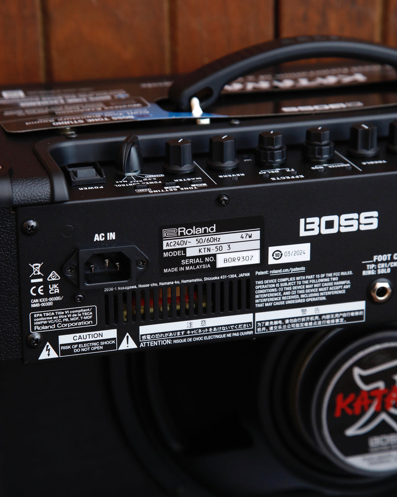 Boss Katana-50 Gen 3 50-Watt Guitar Combo Amplifier