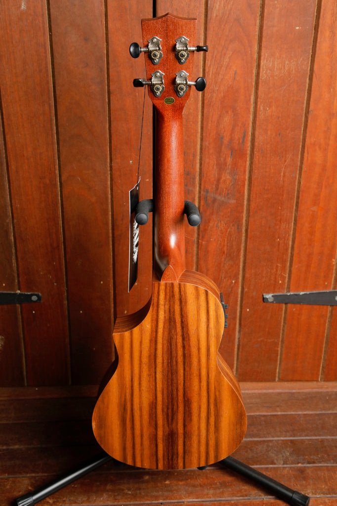 Kala KA-TK-C-CE Teak Concert Cutaway Ukulele w/Pickup
