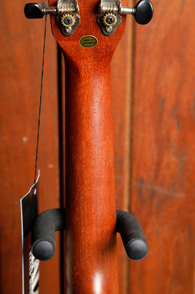 Kala KA-TK-C-CE Teak Concert Cutaway Ukulele w/Pickup