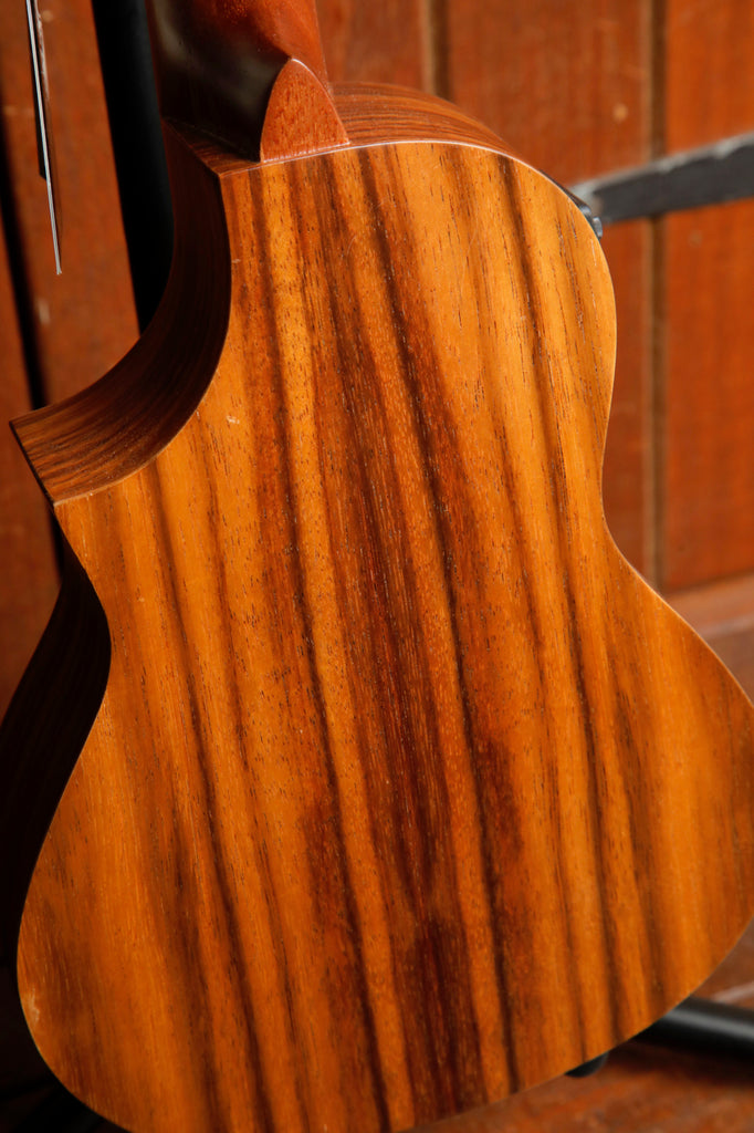 Kala KA-TK-C-CE Teak Concert Cutaway Ukulele w/Pickup