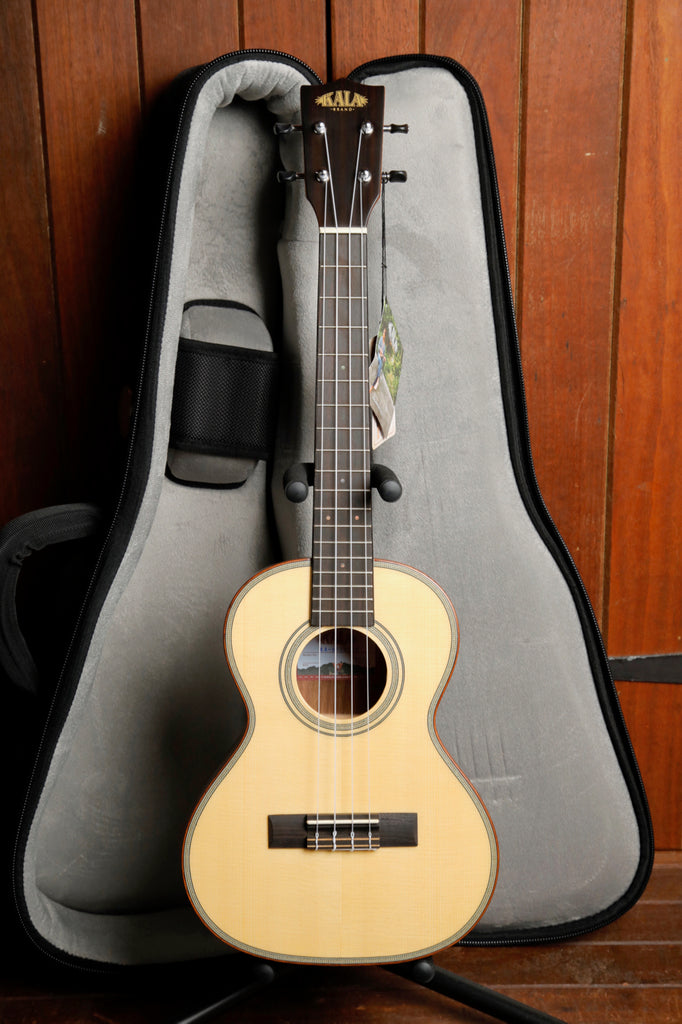 Kala KA-SSEBY-T Solid Spruce/Ebony Tenor Ukulele