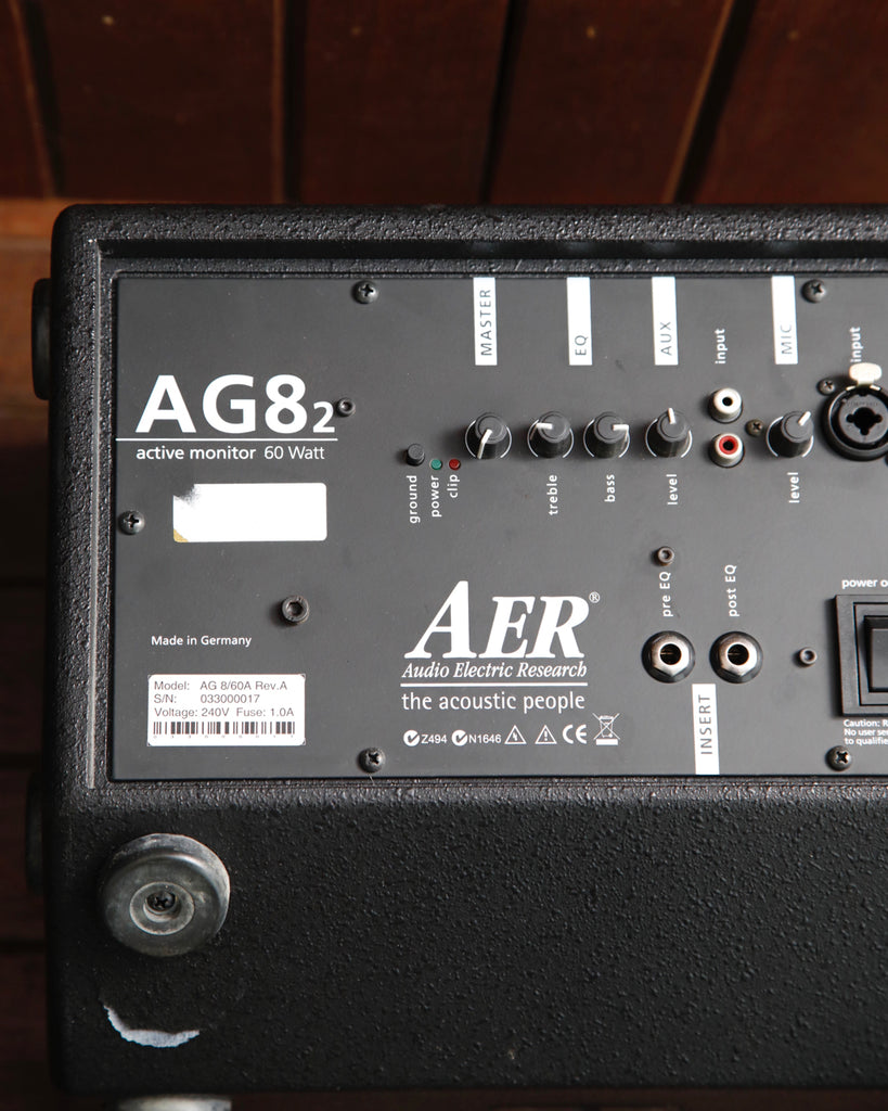 AER AG8/2 Active Monitor 60-Watt Pre-Owned