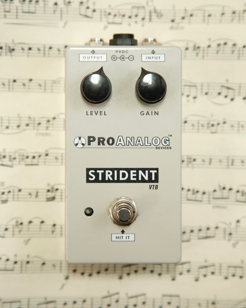 ProAnalog Strident VTB Boost Pedal Pre-Owned