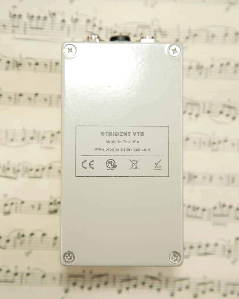 ProAnalog Strident VTB Boost Pedal Pre-Owned