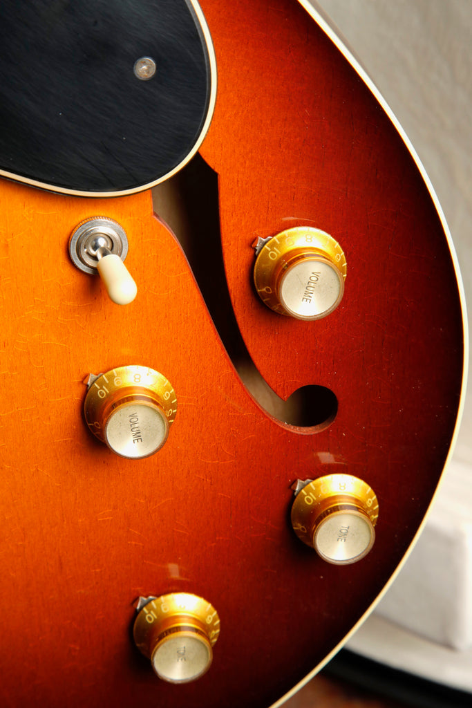 Collings I-35 LC Vintage Semi-Hollow Electric Guitar Aged Tobacco Sunburst