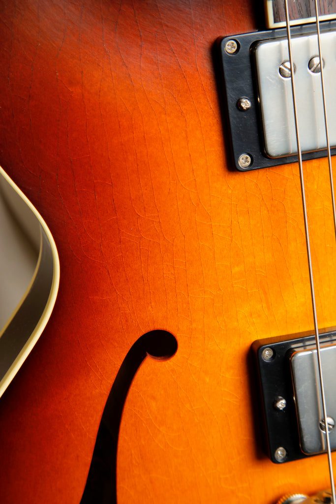 Collings I-35 LC Vintage Semi-Hollow Electric Guitar Aged Tobacco Sunburst