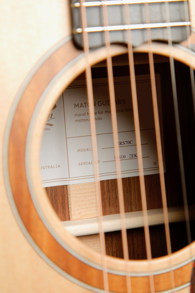 Maton SRS70C Spruce/Blackwood Acoustic-Electric Guitar