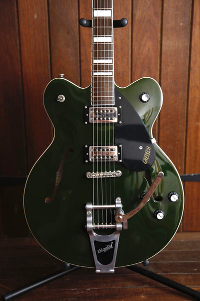 G2622T Streamliner Center Block with Bigsby Torino Green Pre-Owned