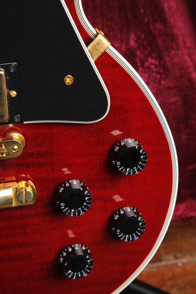 Gibson Custom Les Paul Custom Wine Red Electric Guitar 2012 Pre-Owned