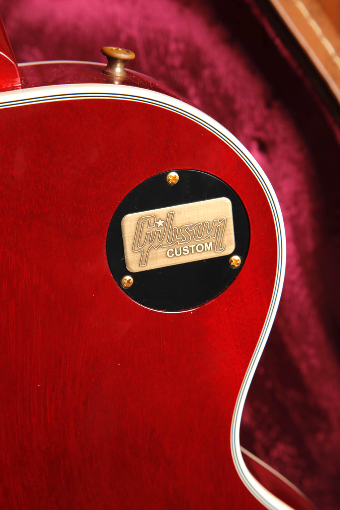Gibson Custom Les Paul Custom Wine Red Electric Guitar 2012 Pre-Owned