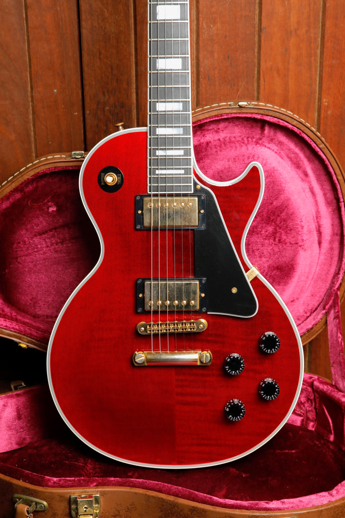 Gibson Custom Les Paul Custom Wine Red Electric Guitar 2012 Pre-Owned