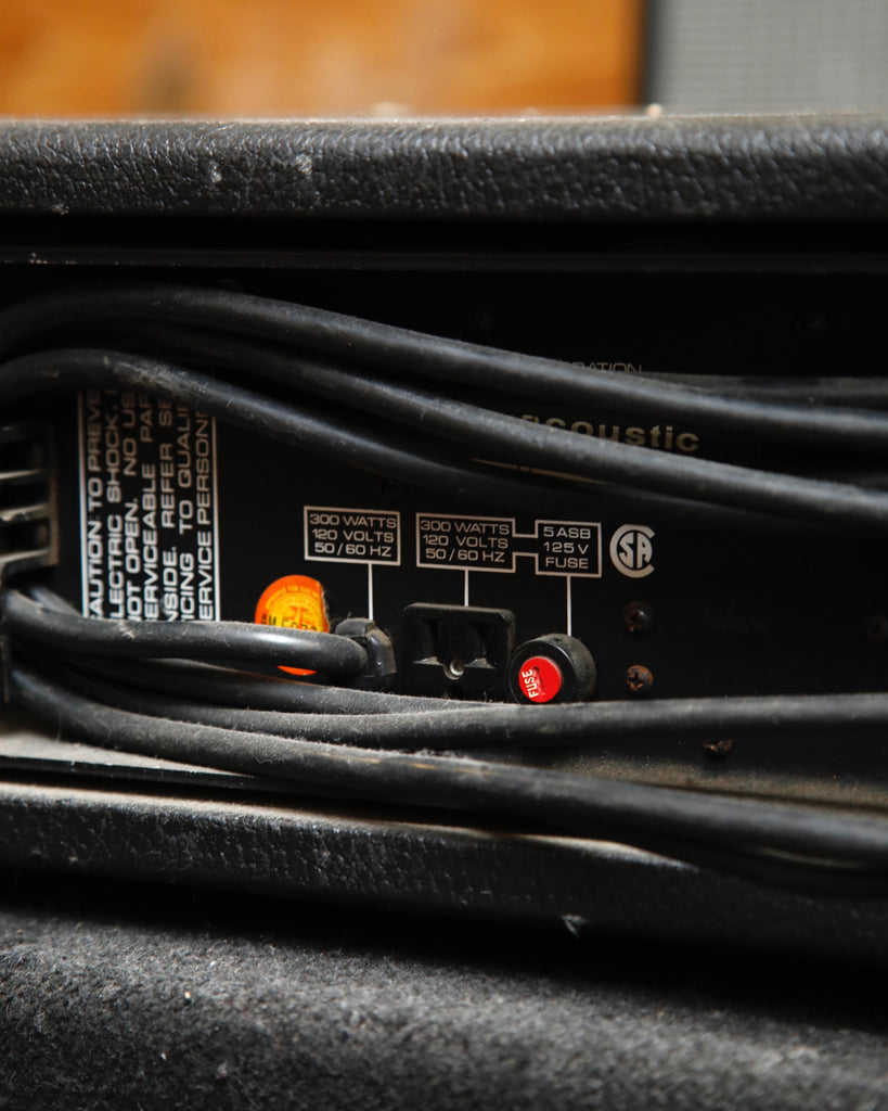 Acoustic Control Corp Model 450 Bass Amplifier Head & 410HC Speaker Cabinet Pre-Owned
