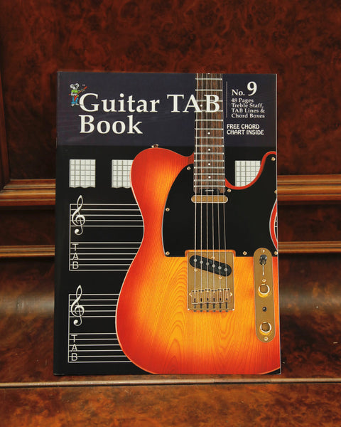 Progressive Manuscript Book 9 Guitar Tab 48-Pages