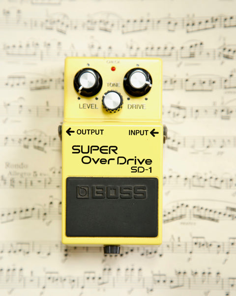 Boss SD-1 Overdrive Pedal Pre-Owned Pre-Owned