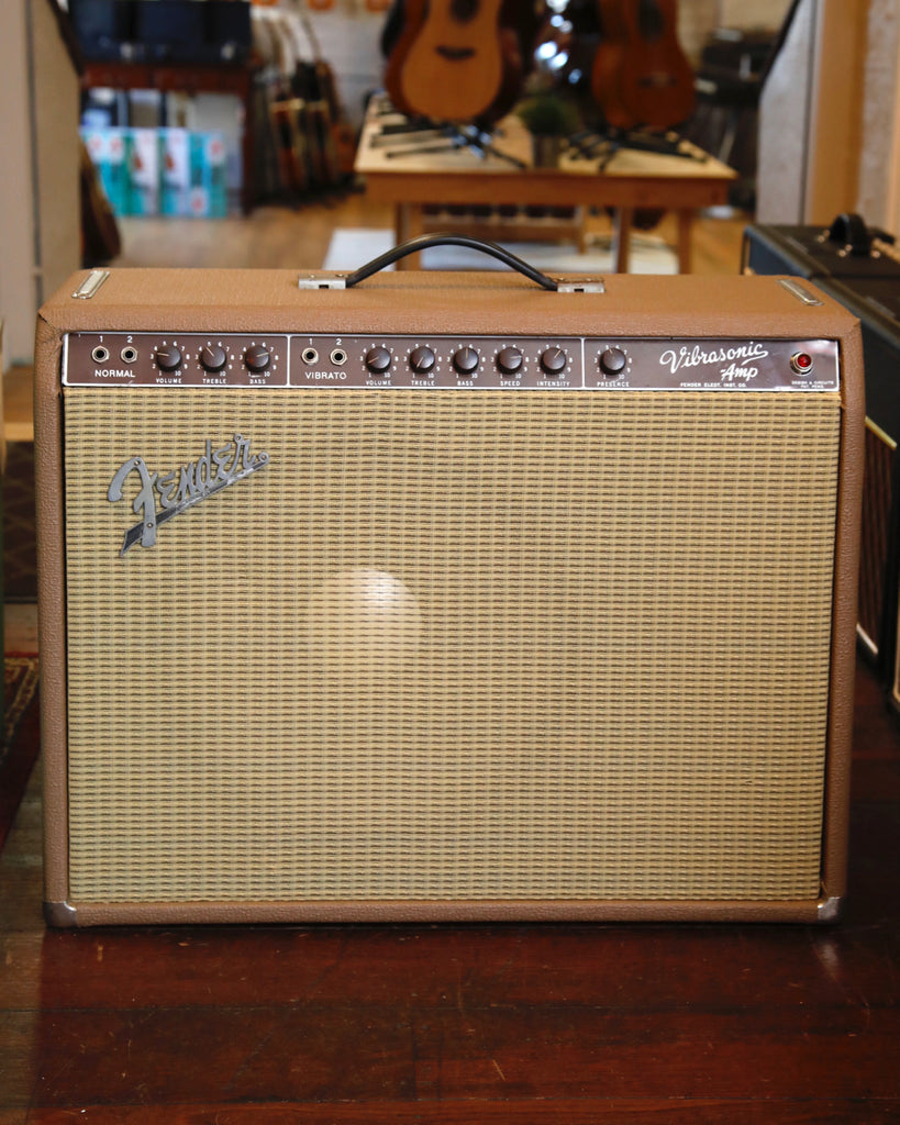 Fender Vibrasonic 6G13-A Brown Panel 1x15" Valve Amplifier Combo 1962 Pre-Owned