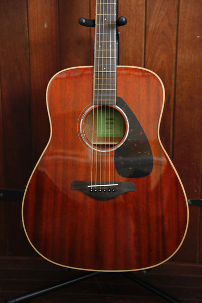 Yamaha FG850 Solid Mahogany Top Dreadnought Acoustic Guitar