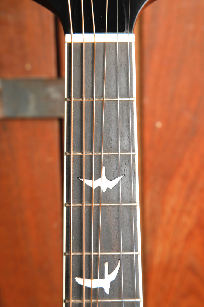 PRS SE P20E Parlor Satin Black Acoustic-Electric Guitar Pre-Owned