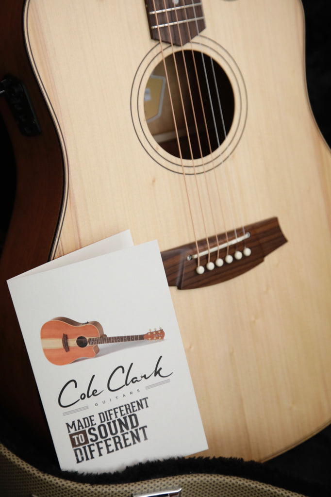 Cole Clark FL2EC Bunya / Maple 20th Anniversary Edition Acoustic-Electric Guitar