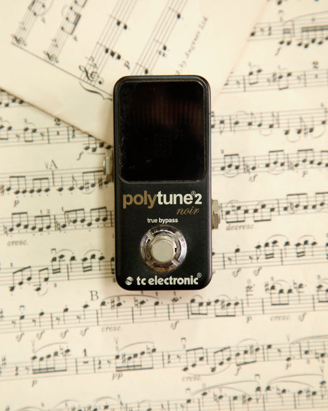 TC Electronic Polytune Mini 2 Pedal Tuner Noir Pre-Owned