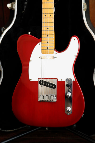Fender American Standard Telecaster Crimson Burst Electric Guitar 1996 Pre-Owned