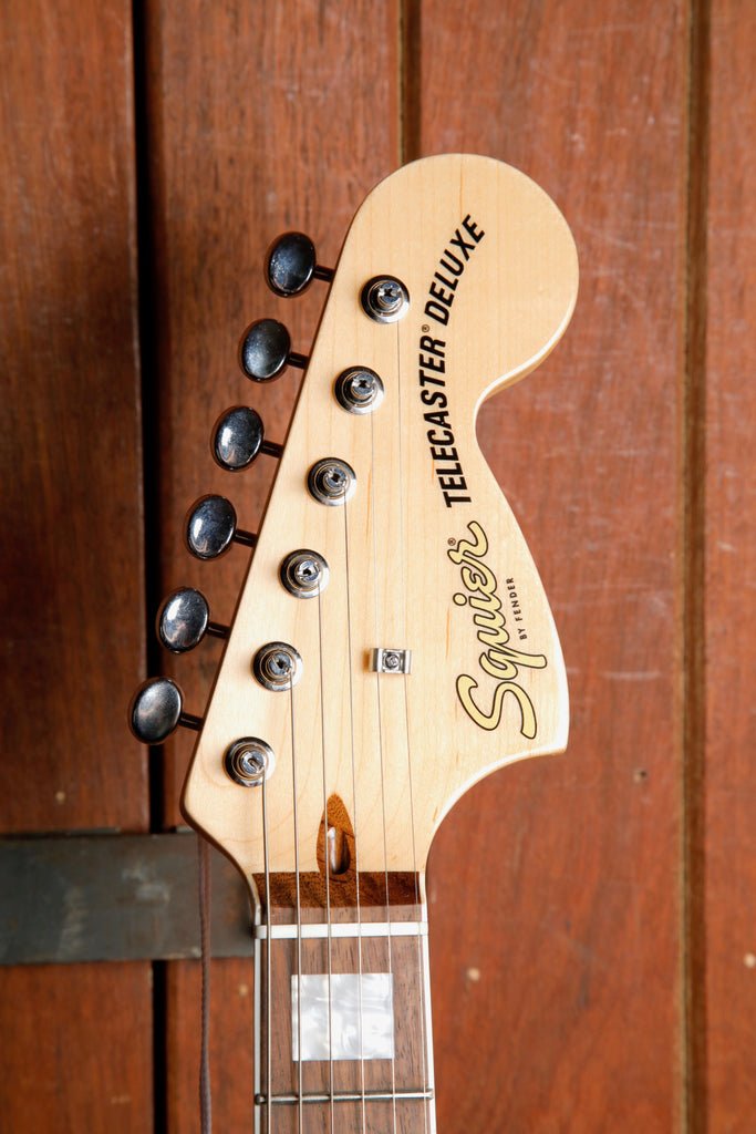 Squier Paranormal Troublemaker Telecaster Deluxe Bigsby Black Electric Guitar