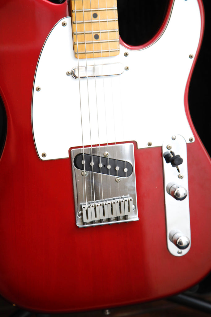 Fender American Standard Telecaster Crimson Burst Electric Guitar 1996 Pre-Owned