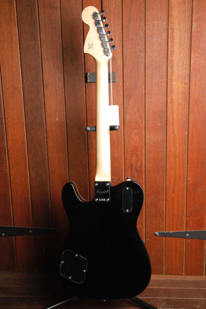 Squier Paranormal Troublemaker Telecaster Deluxe Bigsby Black Electric Guitar