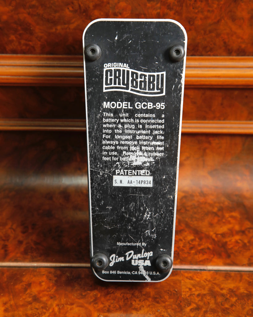 Dunlop Crybaby Original Wah GCB-95 Pedal Pre-Owned