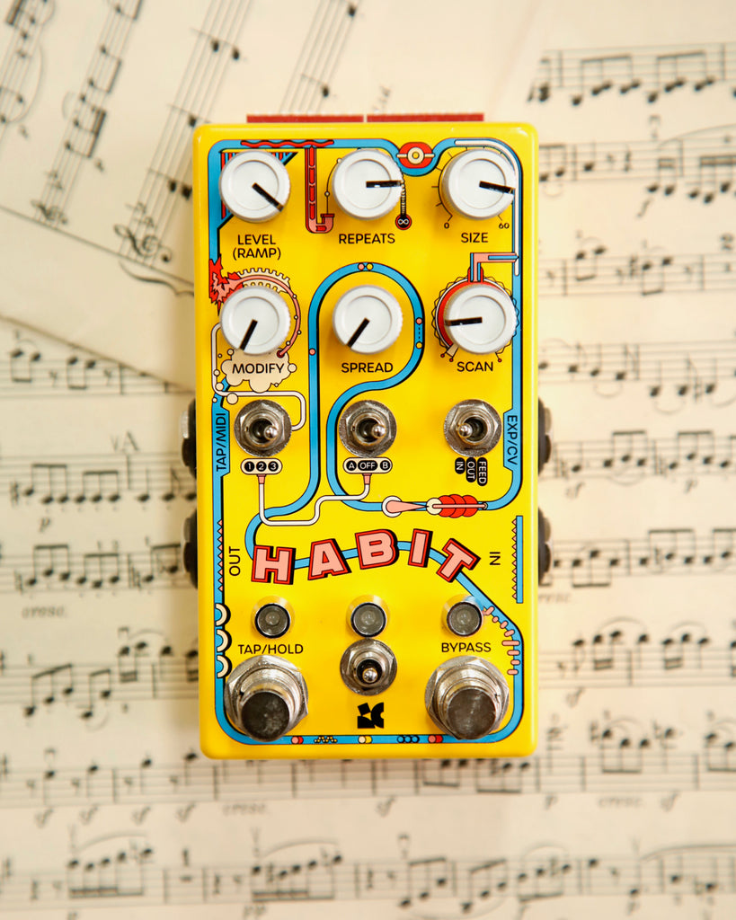 Chase Bliss Habit Experimental Delay Pedal Pre-Owned