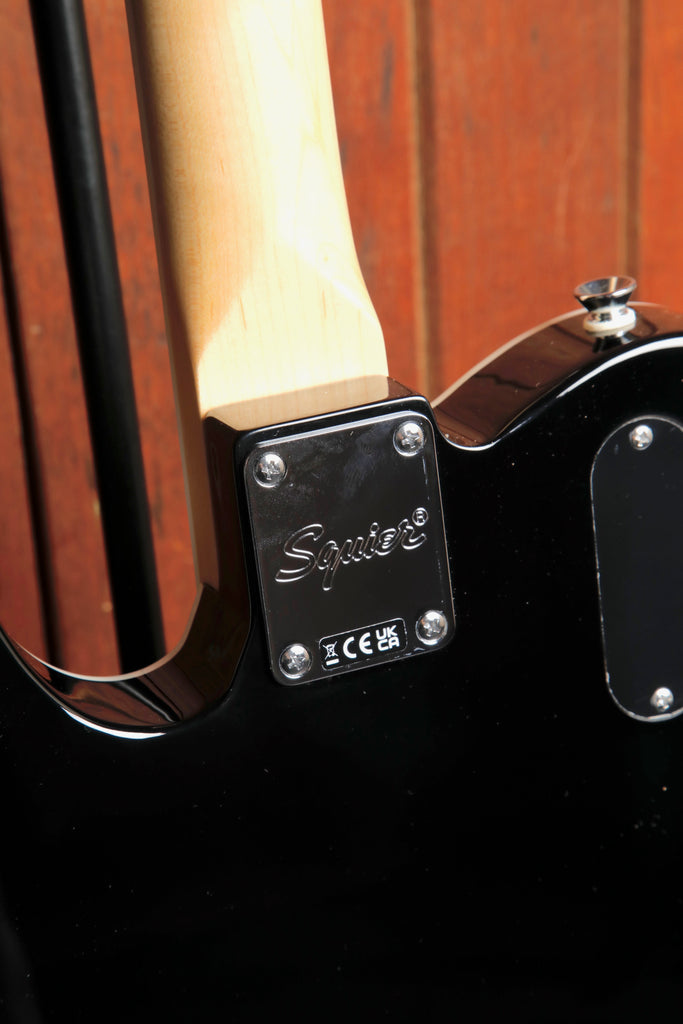 Squier Paranormal Troublemaker Telecaster Deluxe Bigsby Black Electric Guitar