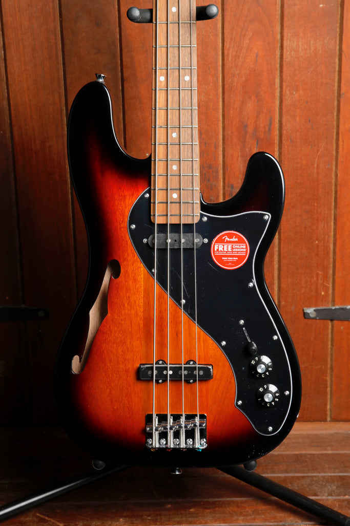 Squier Paranormal Precision Bass Thinline SJ 3-Colour Sunburst
