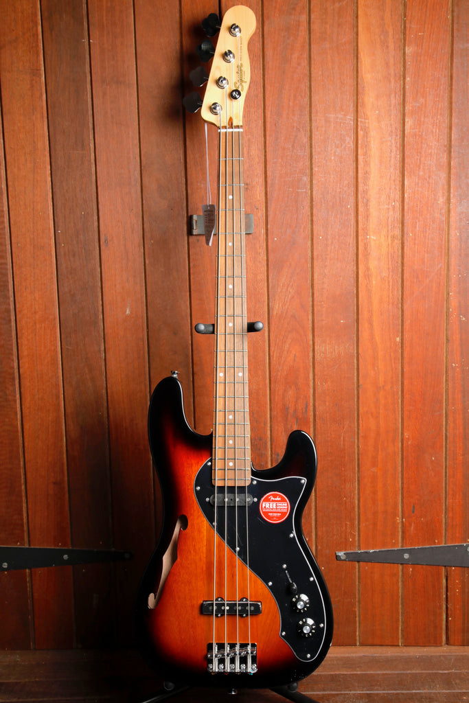 Squier Paranormal Precision Bass Thinline SJ 3-Colour Sunburst